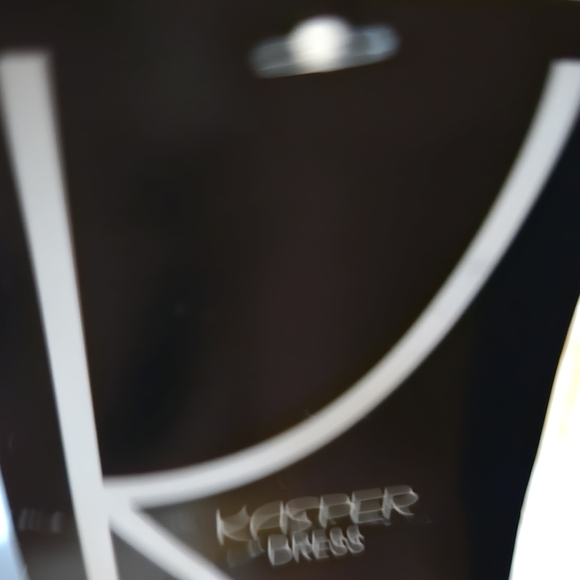 Kasper Mustard Dress with Royal Blue Details - Picture 7 of 7